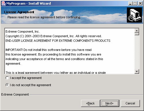 ComponentSet Screenshot
